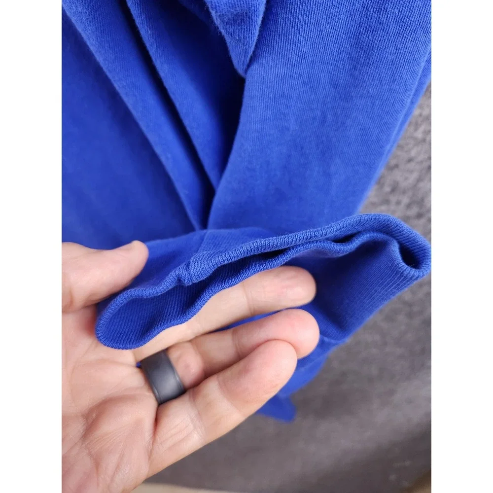 Polo Ralph Lauren Men's XL Royal Blue LS Pocket T-Shirt Pony Logo Cotton Classic